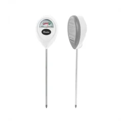 Set med 3 produkter. PH-mätare för jord White Line, oval