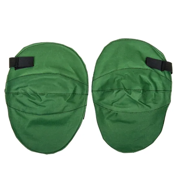 Set med 3 produkter. Trädgårdsknäskydd, grönt, tyg