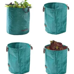 Set med 4 trädgårdsväskor 280 l 1120 l73