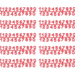 10-set plastnummerskylt nummerskylt nummermärkning för bostadslägenhet kontorsrum bikupa