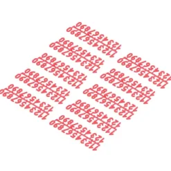 10-set plastnummerskylt nummerskylt nummermärkning för bostadslägenhet kontorsrum bikupa