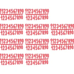 10-set plastnummerskylt nummerskylt nummermärkning för bostadslägenhet kontorsrum bikupa