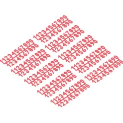 10-set plastnummerskylt nummerskylt nummermärkning för bostadslägenhet kontorsrum bikupa