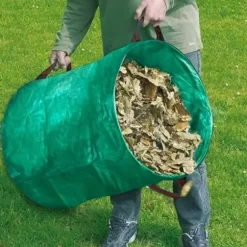 SHOP-STORY - GARDEN BAG 6x: 6 XXL vikbara trädgårdsväskor - 272L i robust PP med band