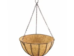 Siena Garden Classic J58082 #####Hängeampel Stål, Kokos Sort, Natur