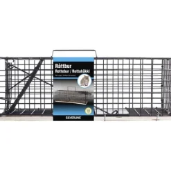 Silverline råttfälla i metall