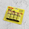 Skadedjursfälla, 4 st Dubbelsidiga flugtejper Insektsfluga pappersremsor Hushållslim flugfälla [F814886485]