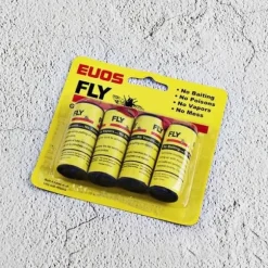 Skadedjursfälla, 4 st Dubbelsidiga flugtejper Insektsfluga pappersremsor Hushållslim flugfälla [F814886485]