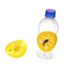 Skadedjursfälla, getingfälla för hemträdgård, 15 stycken, insektsmördaresamling, flaska - ljusgul