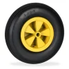 Skottkärrehjul, 33x9 cm, Gul
