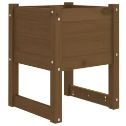 Skrivbord honungsbrun 40x40x52,5 cm massiv furu