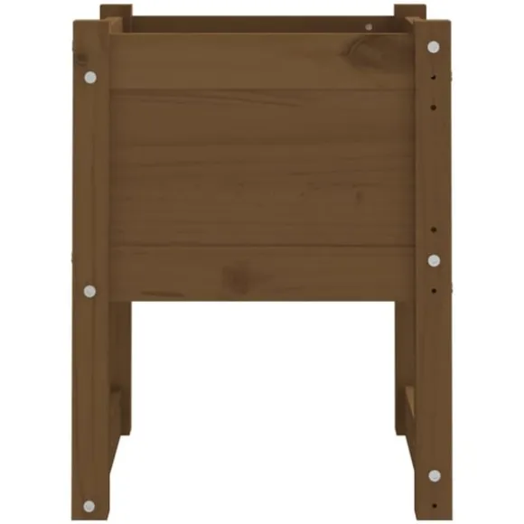 Skrivbord honungsbrun 40x40x52,5 cm massiv furu