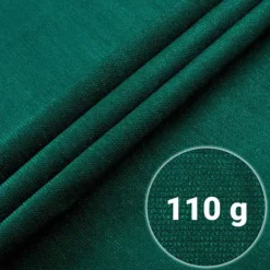 Skuggnät 1,5x50m 110 g/m2 + 50 klämmor gröna