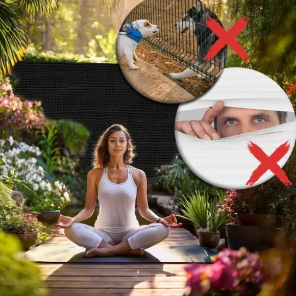 Skuggnät 1,5x25m 140g/m2 + 50 klämmor grå