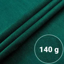 Skuggnät 1,5x50m 140g/m2 + 50 klämmor gröna