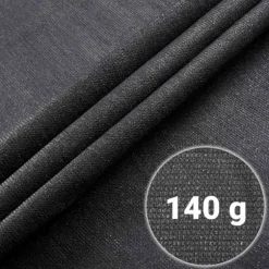 Skuggnät 1,2x25m 140g/m2 + 50 klämmor grå