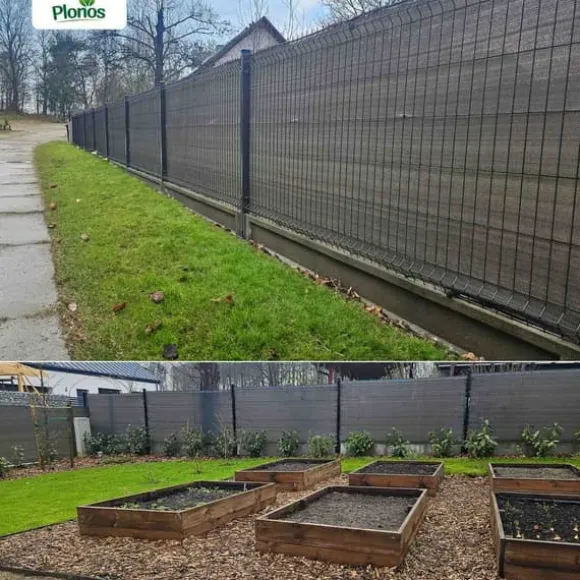 Skuggnät 1,5x50m 140g/m2 + 50 klämmor grå