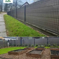 Skuggnät 1,5x25m 140g/m2 + 50 klämmor grå