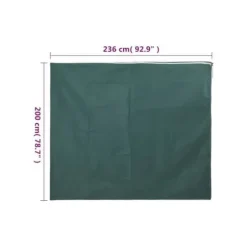 Skyddsfodral för växter - vidaXL - Dragkedja - Dragsnöre - Växtfleece - 70 g/m² - 2,36x2 m