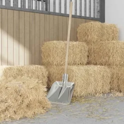 Skyffelhuvud 4 pcs Silver 45 x 38 cm Aluminium