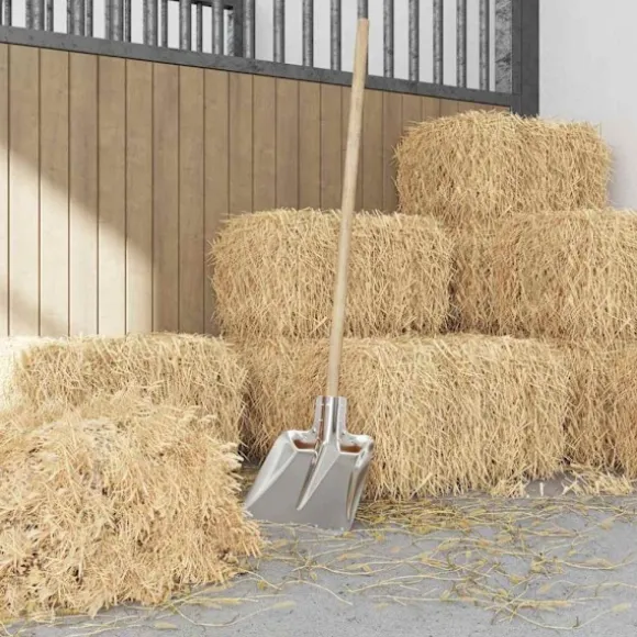 Skyffelhuvud 4 pcs Silver 43 x 32,5 cm Aluminium