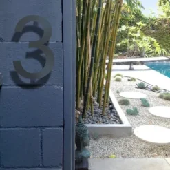 Skyltning utomhus - adresskyltning - portnummer - husnummer - Molvce gatanummer - shuzi-2