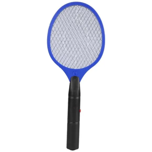 Sladdlös Batteridriven Elektrisk Flugmygg Smälla Bug Zapper Racket Insektdödare Blå