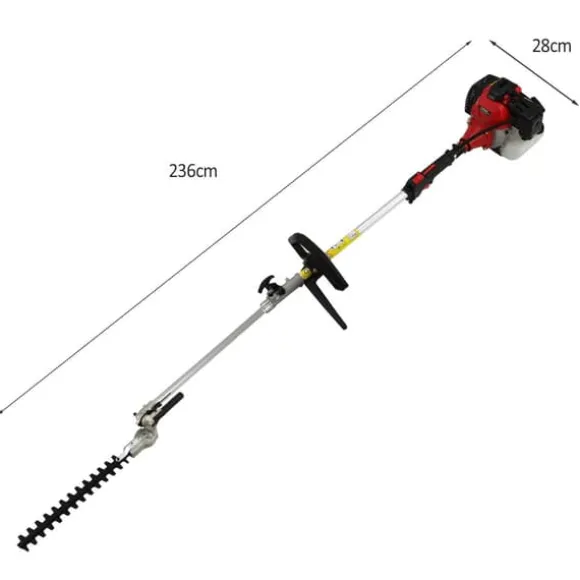 Sladdlöst Multiverktyg 5 i 1 för Trädgård Häcksax Häcktrimmer med Lång Räckvidd Grästrimmer Trimmer Röjsåg Motorsåg Bensin GRATIS Säkerhetsutrustning | CDON