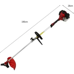 Sladdlöst Multiverktyg 5 i 1 för Trädgård Häcksax Häcktrimmer med Lång Räckvidd Grästrimmer Trimmer Röjsåg Motorsåg Bensin GRATIS Säkerhetsutrustning | CDON