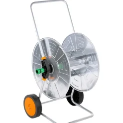 Slangvagn för 110 m 1/2" eller 80 m 3/4" stålslang