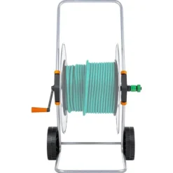 Slangvagn för 110 m 1/2" eller 80 m 3/4" stålslang