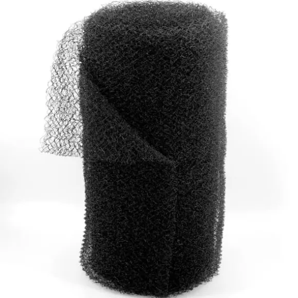 Slopematta Ytstabiliseringsfilt 8 m x 1 m Styrka 20 mm UV Stabil Bankmatta Svart