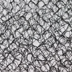 Slopematta Ytstabiliseringsfilt 8 m x 1 m Styrka 20 mm UV Stabil Bankmatta Svart