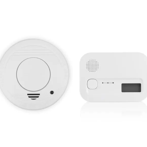 Smartwares Brandsäkerhetskit Brandvarnare+Kolmonoxidlarm