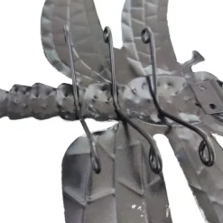 Smidesjärn Slända Vägghängande Innergård Trädgård Veranda Hem Vägg Balkong Konstdekoration Utomhus inomhusdekoration