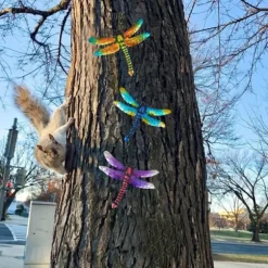 Smidesjärn Slända Vägghängande Innergård Trädgård Veranda Hem Vägg Balkong Konstdekoration Utomhus inomhusdekoration
