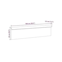 Snigelavvisande stängsel i galvaniserat stål - vidaXL - Silverfärgad - 100x3,5x25 cm - Hållbar - Utomhus - Montering krävs