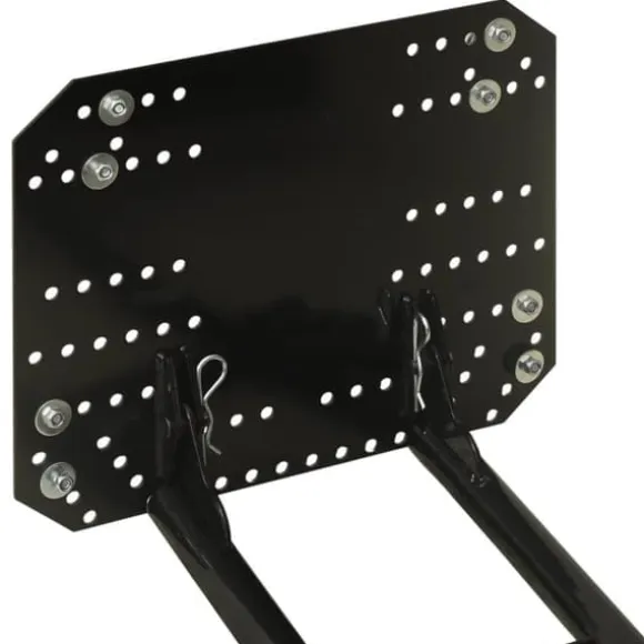 Snöplog för ATV - Justerbart stålblad för effektiv snöröjning | Färg: Svart | Storlek: 115x38 cm