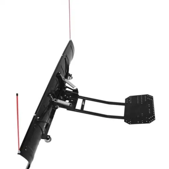 Snöplogblad, 109x43 cm/183x72 cm, Svart, Stål