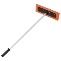 Snöraka för biltak - Snöskrapa med skumblad - 1,2 m Längd - 45 cm Repfritt Skumblad - Halkfritt Handtag - Lätt - Löv- och Skräpborttagning