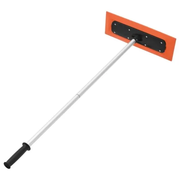 Snöraka för biltak - Snöskrapa med skumblad - 1,2 m Längd - 45 cm Repfritt Skumblad - Halkfritt Handtag - Lätt - Löv- och Skräpborttagning