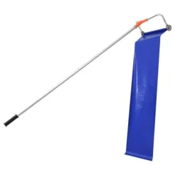 Snöraka för tak, 125-524 cm x 51 cm x 27 cm, Silver, Aluminium