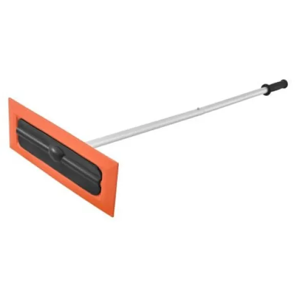 Snöraka för tak, 120x45x16,5 cm, Silver, Skumblad