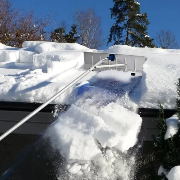 Snöskyffel, 160-610 cm, Silver