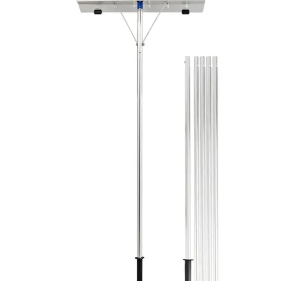 Snöskyffel, 160-610 cm, Silver