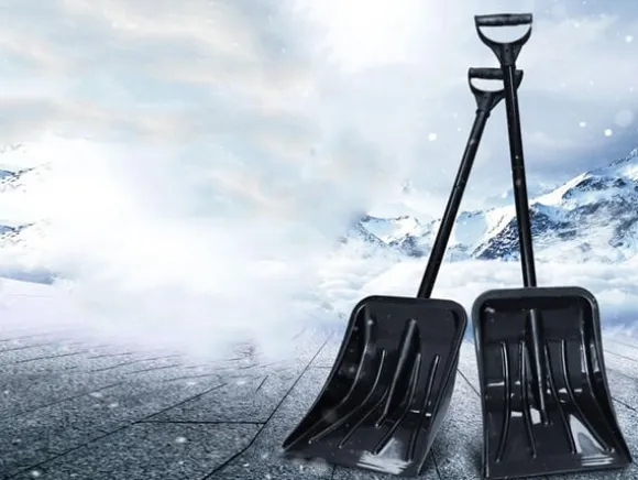 Snöskyffel Hopfällbar