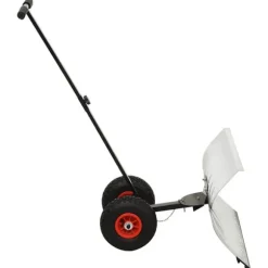 Snöskyffel med hjul