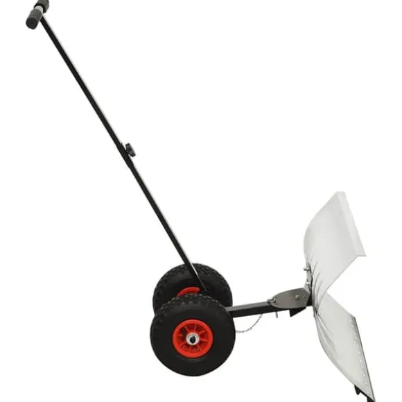 Snöskyffel med hjul
