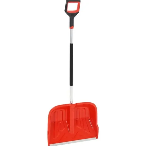 Snöskyffel röd 136 cm aluminium