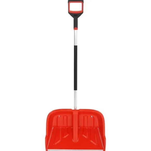 Snöskyffel röd 136 cm aluminium
